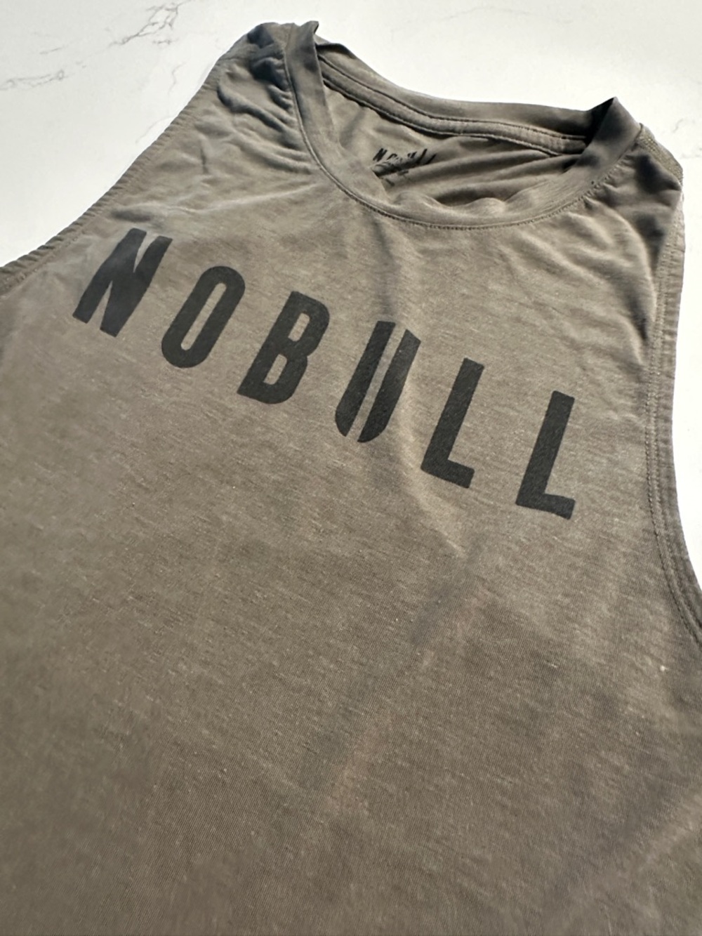 NOBULL Muscle Tank Olive Green - Picture 11 of 12